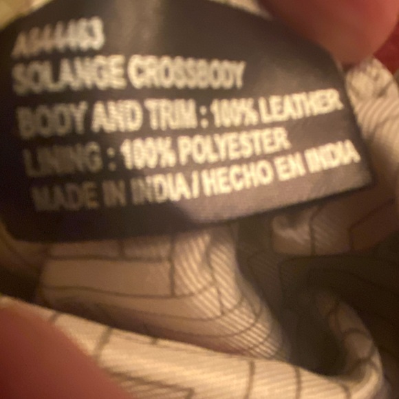 LODIS Solange Red Leather Crossbody - Picture 13 of 14